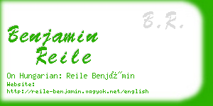 benjamin reile business card